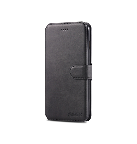 Iphone   6s Azns Trade  Diary Læder Etui   Taske    Pung Sort