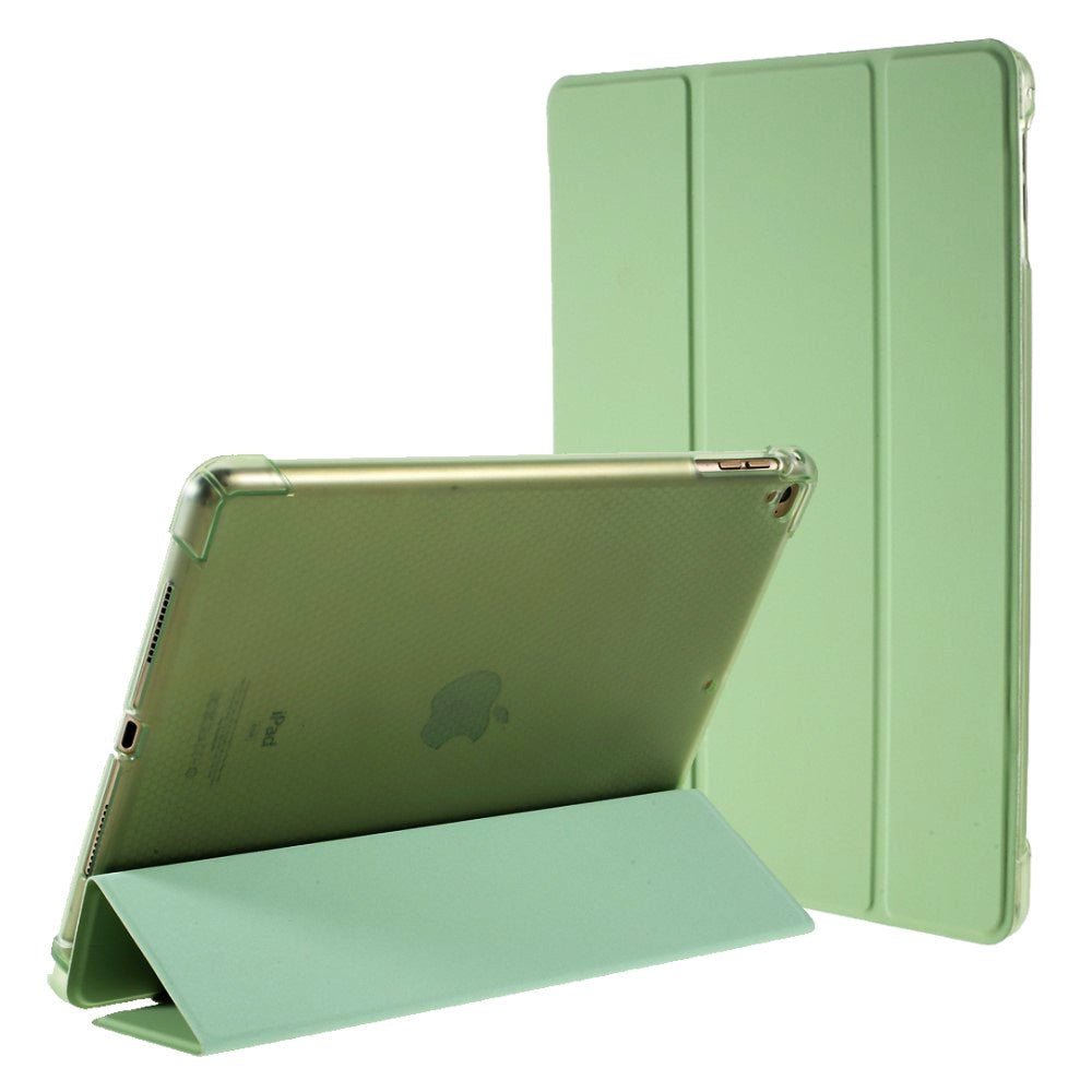Ipad      2018-2017    Ipad Air   Ipad Air   Tri-fold Flip Cover    Fleksibel Bagside Grøn