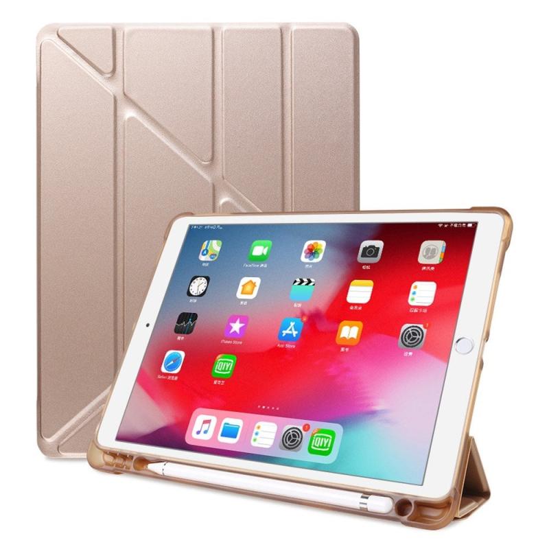 Ipad 10   Quot   2021   2020   2019    Ipad Pro 10     Ipad Air  2019  Cover Fleksibelt Origami Cover Guld