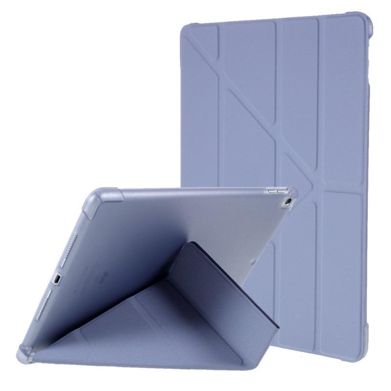 Ipad 10   Quot   2021   2020   2019    Ipad Pro 10     Ipad Air  2019  Cover Fleksibelt Origami Cover Lilla