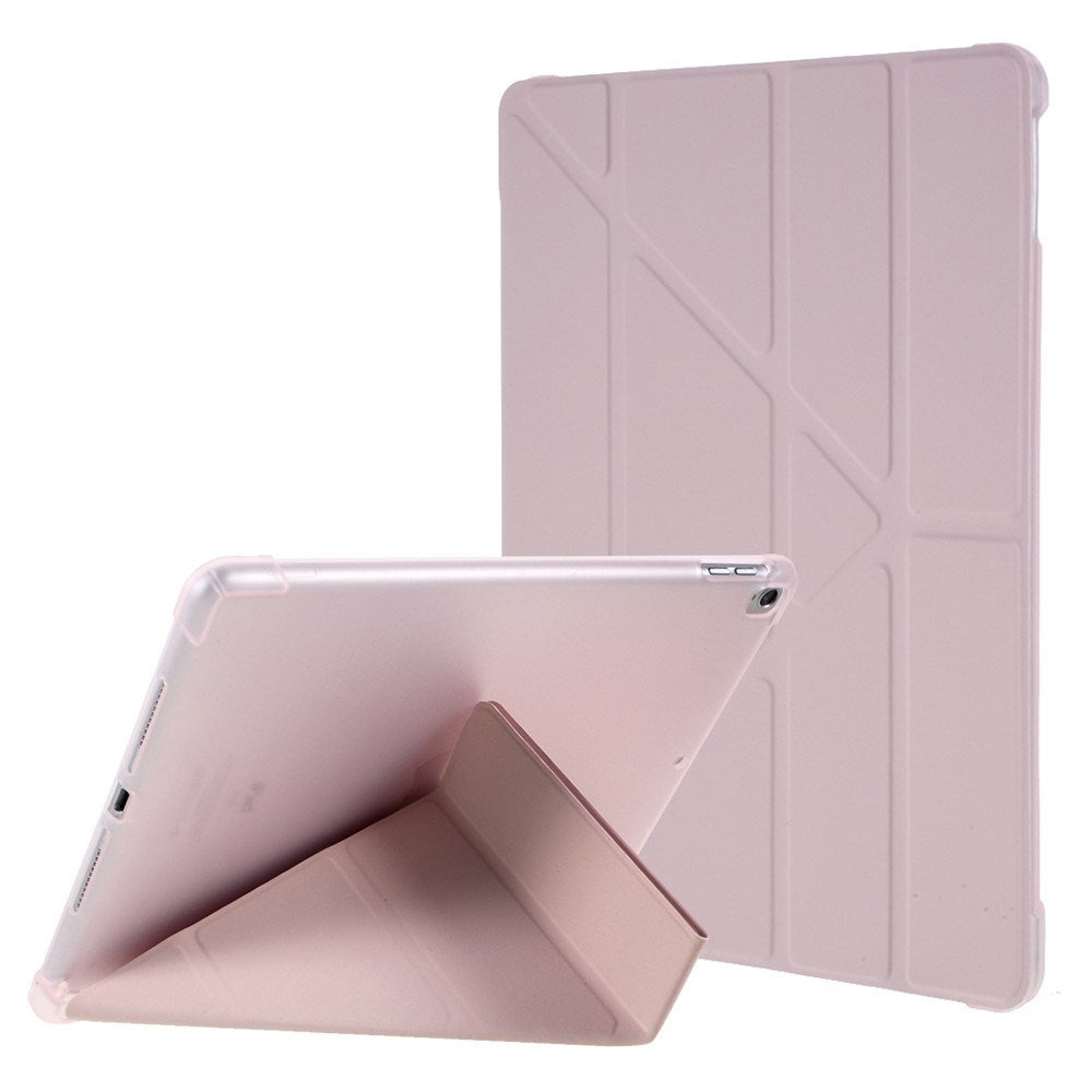 Ipad 10   Quot   2021   2020   2019    Ipad Pro 10     Ipad Air  2019  Cover Fleksibelt Origami Cover Pink