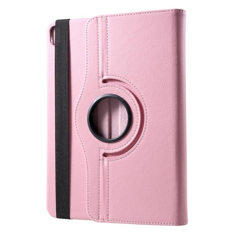 Ipad Air 11  2024    Air 10    2022 2020    Ipad Pro 11  2022-2018  Læder Cover 360 Grader Roterbar Pink