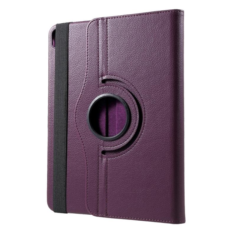 Ipad Air 11  2024    Air 10    2022 2020    Ipad Pro 11  2022-2018  Læder Cover 360 Grader Roterbar Lilla