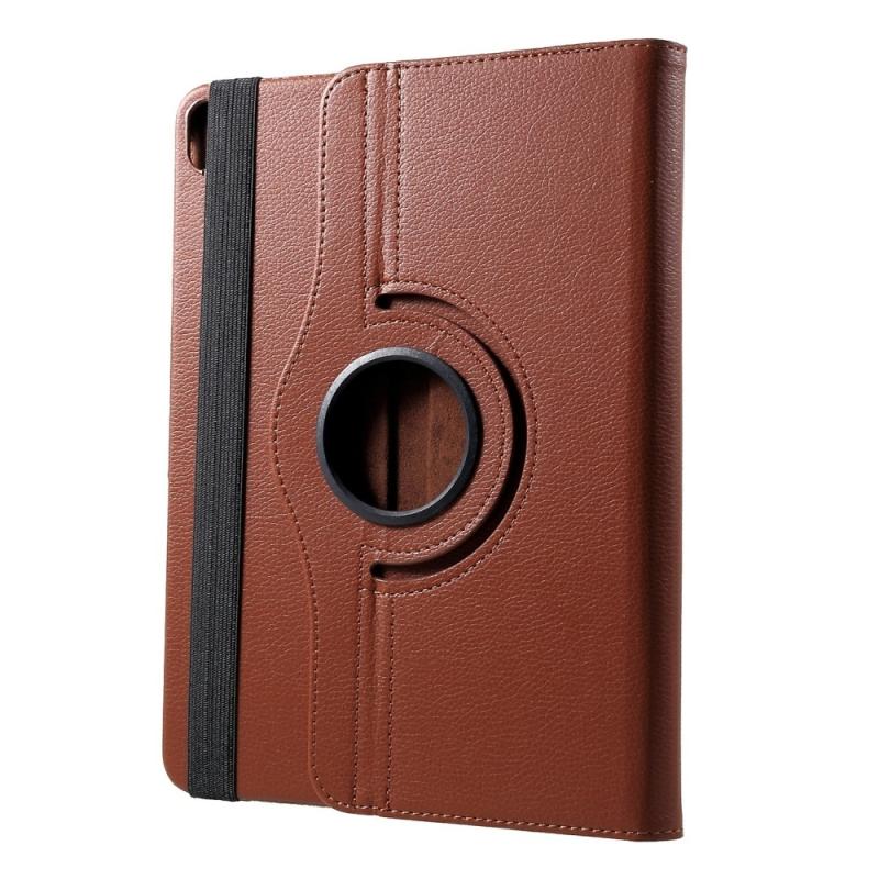 Ipad Air 11  2024    Air 10    2022 2020    Ipad Pro 11  2022-2018  Læder Cover 360 Grader Roterbar Brun