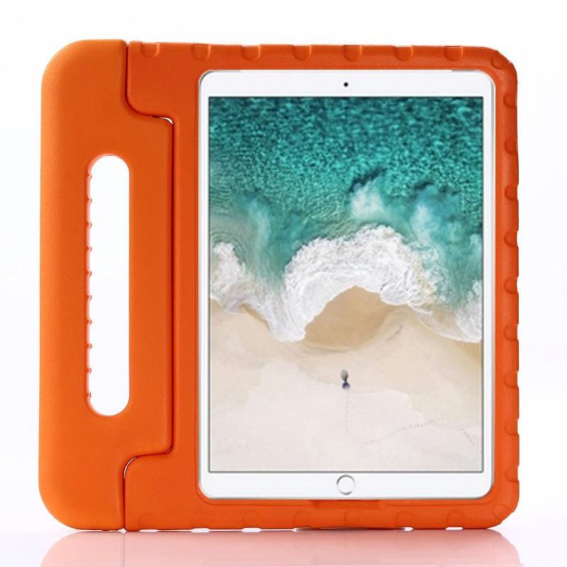 Apple Ipad 10   Quot   2021   2020   2019    Ipad Pro 10     Ipad Air  2019  Børnecover Stødsikkert Cover    Stand Orange