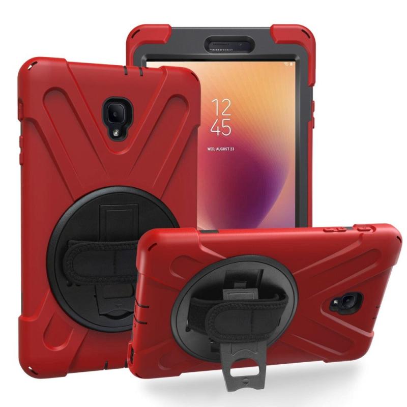Samsung Galaxy Tab        2017  Hårdfør Håndværker Cover    Flipstand Rød