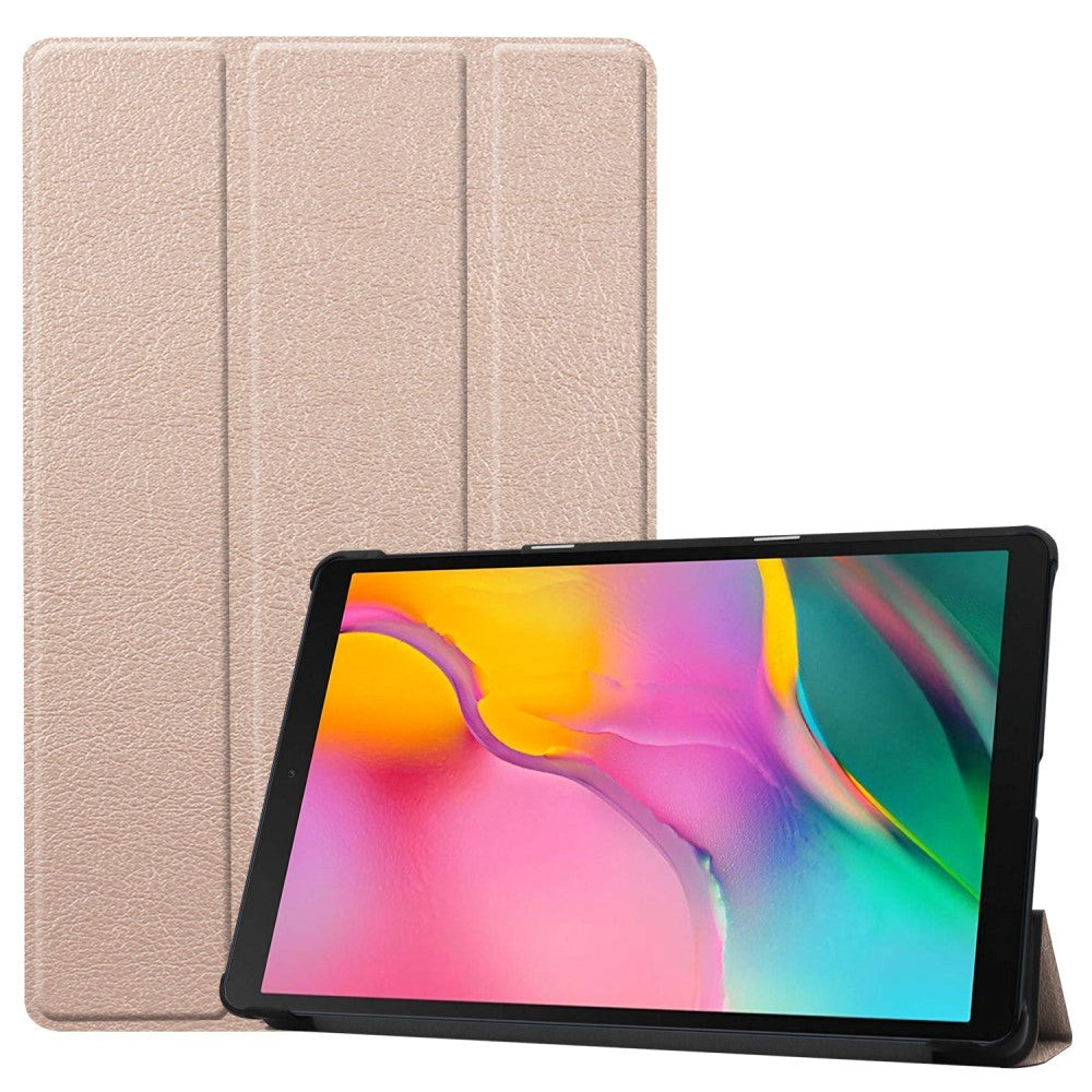 Samsung Galaxy Tab   10    2019  Foldbart Cover    Stand Guld
