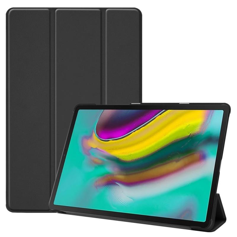 Samsung Galaxy Tab S5e Tri-fold Læder Cover Sort