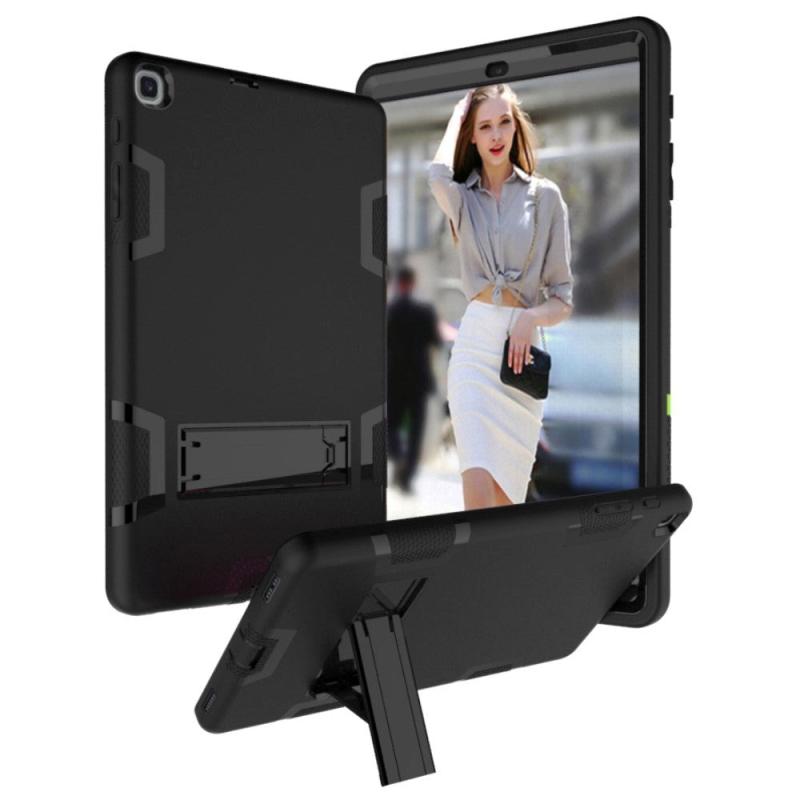 Samsung Galaxy Tab   10   Quot   2019  Håndværker Cover    Kickstand Sort