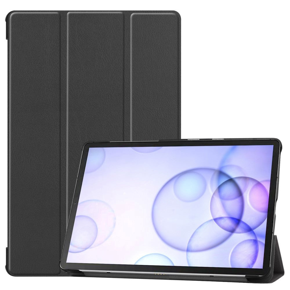 Samsung Galaxy Tab S6 Læder  Cover    Stand Sort