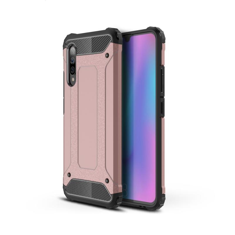 Samsung Galaxy A90 5g Armor Guard Hybrid Cover Rosa Guld