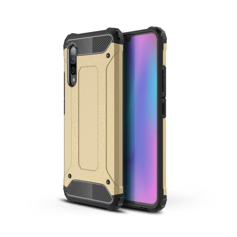 Samsung Galaxy A90 5g Armor Guard Hybrid Cover Guld