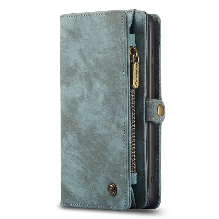Caseme Samsung Galaxy S20  - -  Retro Læder Cover    Kortholder Lysegrøn
