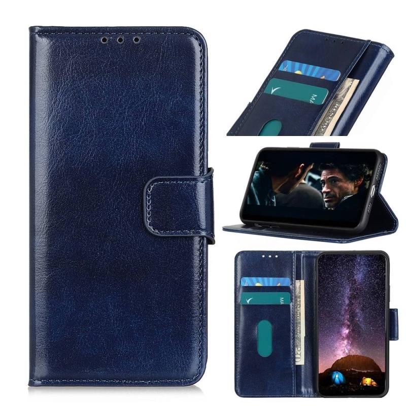 Samsung Galaxy Note 20 Ultra   20 Ultra 5g Classic Læder Cover   Pung Blå