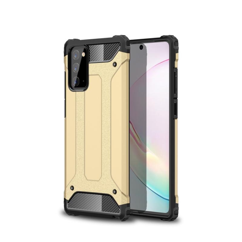 Samsung Galaxy Note 20   Note 20 5g Armor Guard Hybrid Cover Guld
