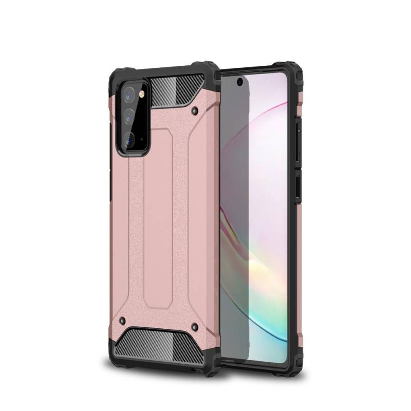 Samsung Galaxy Note 20   Note 20 5g Armor Guard Hybrid Cover Rosa Guld