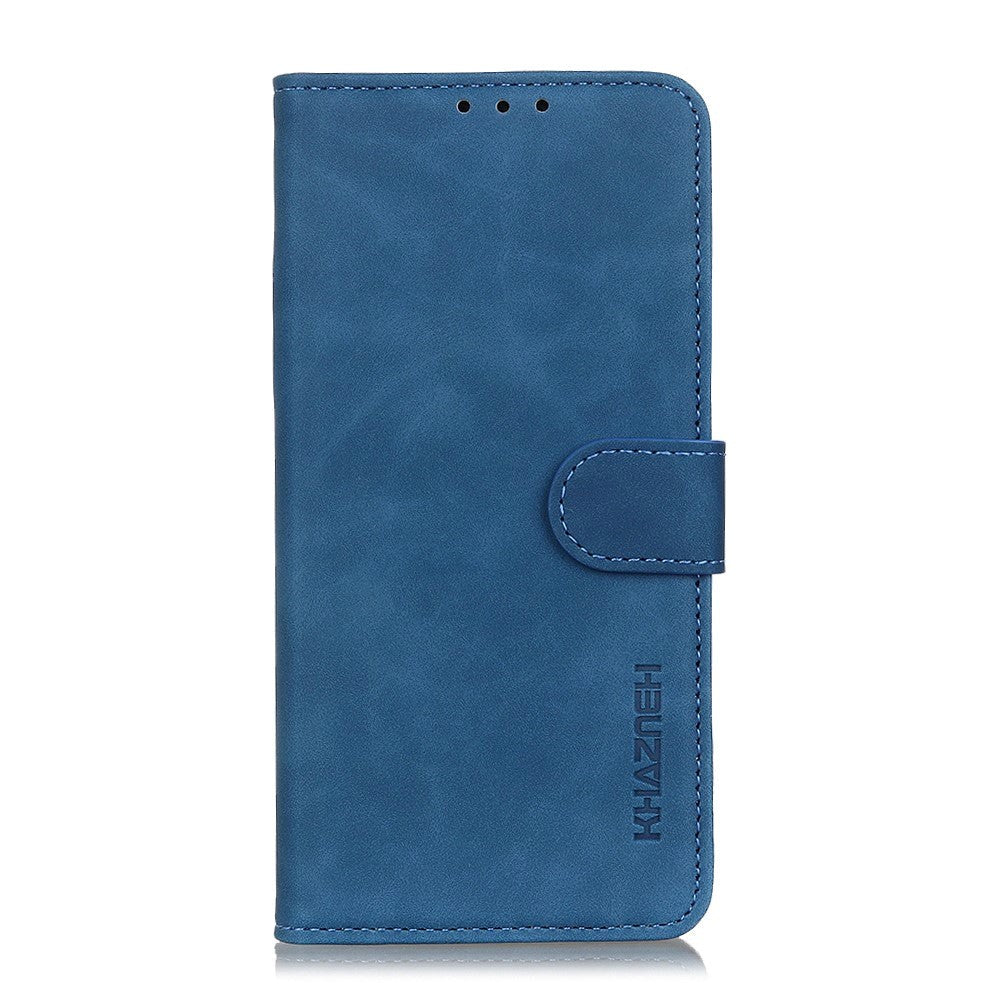 Samsung Galaxy S20     S20    5g  Khazneh Retro Læder Cover    Kortholder Blå