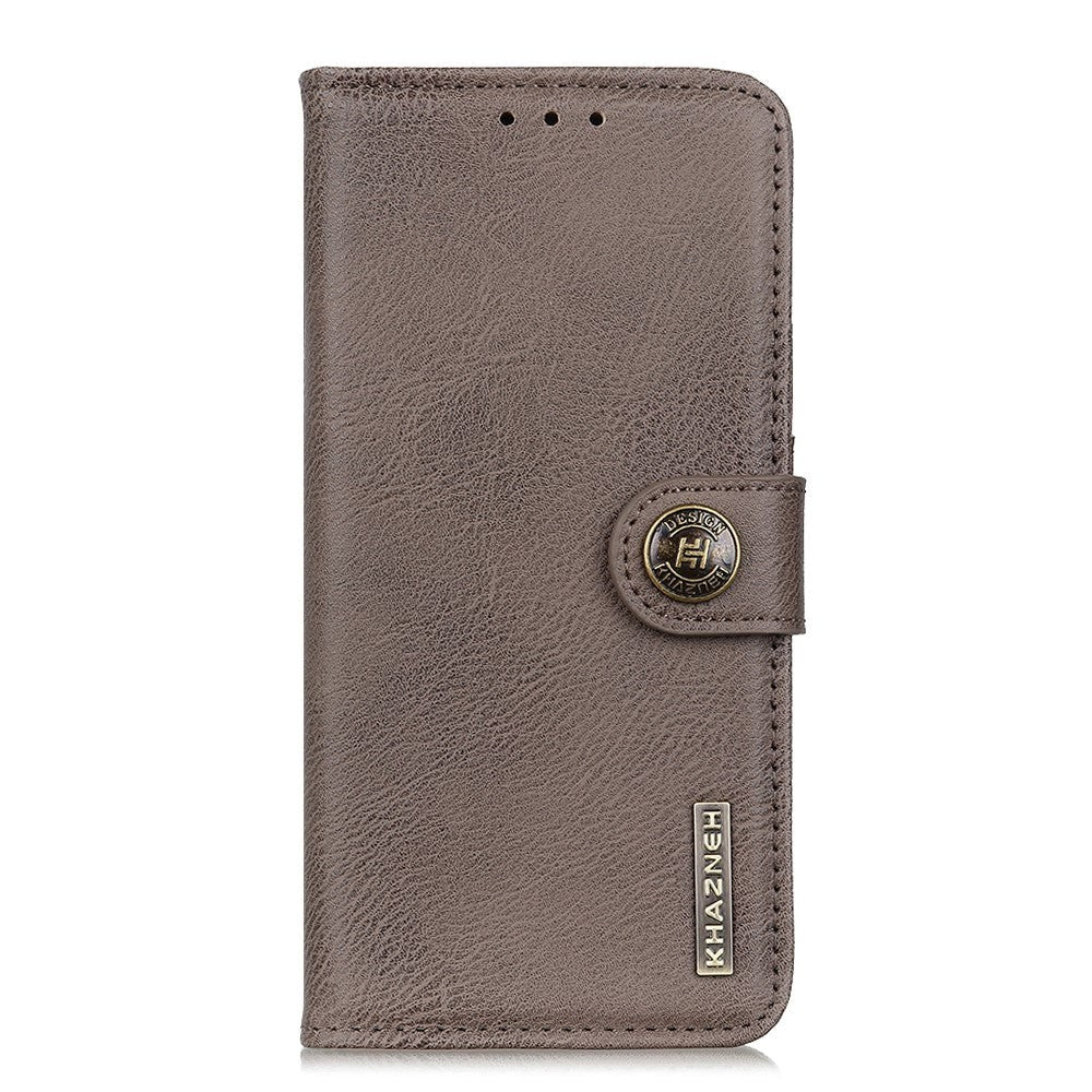 Samsung Galaxy S20     S20    5g  Khazneh Læder Flip Cover    Kortholder Mokka