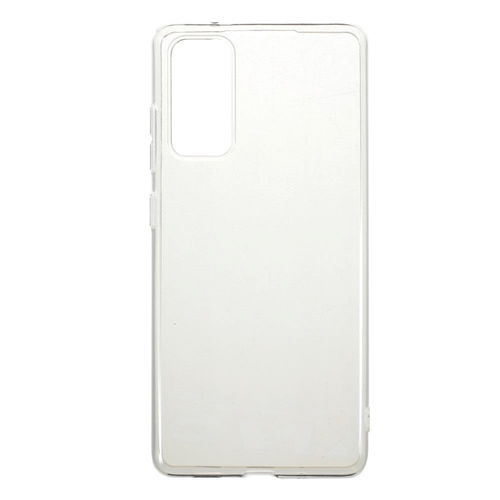 Samsung Galaxy S20     S20    5g  Fleksibelt Plastik Bagside Cover Gennemsigtig