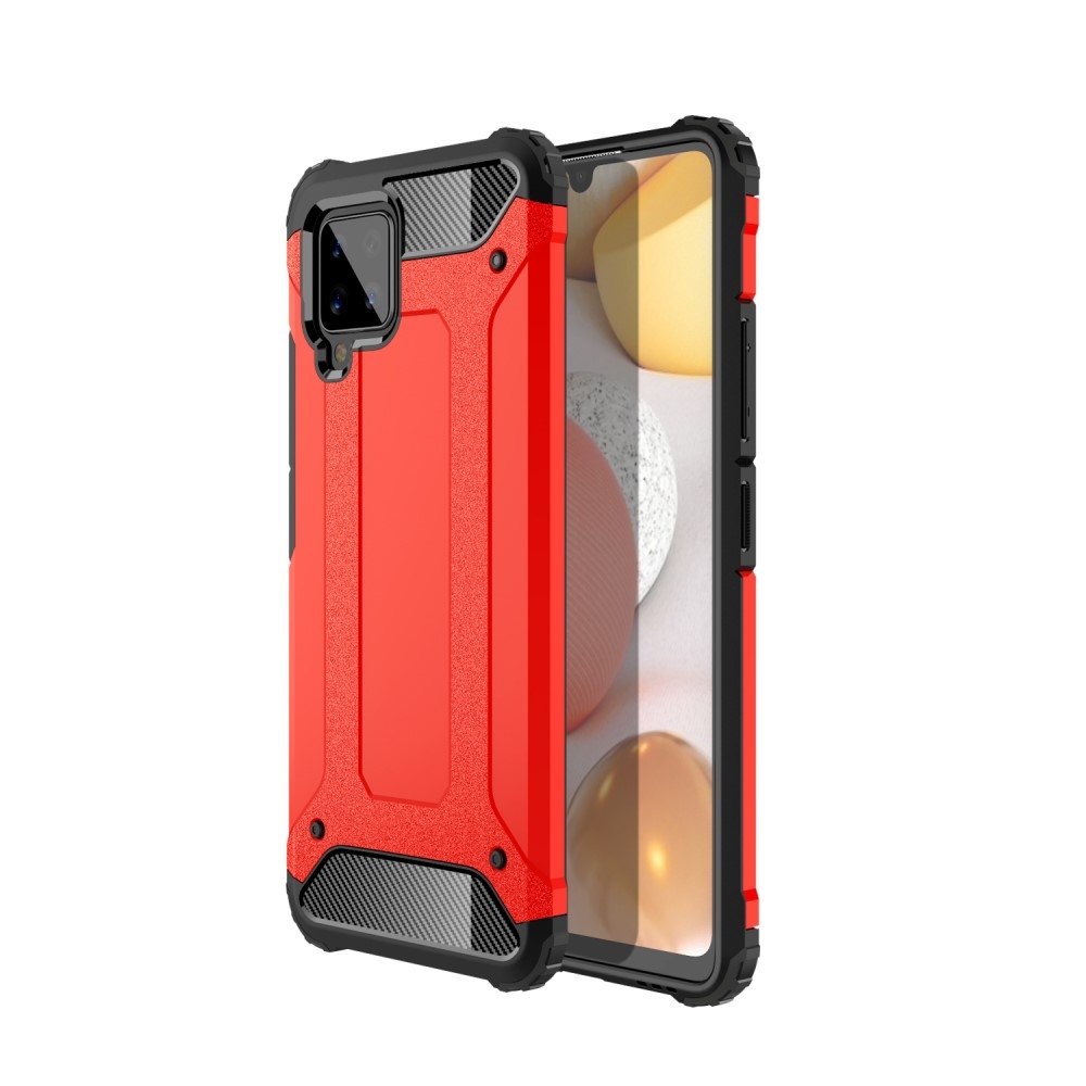 Samsung Galaxy A42 5g Armor Guard Hybrid Cover Rød