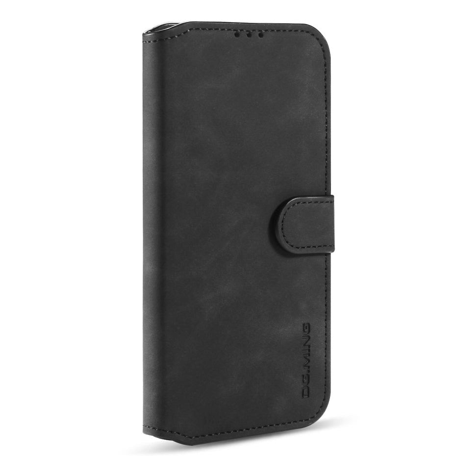 Samsung Galaxy A42 5g   Ming Retro Læder Cover    Kortholder Sort