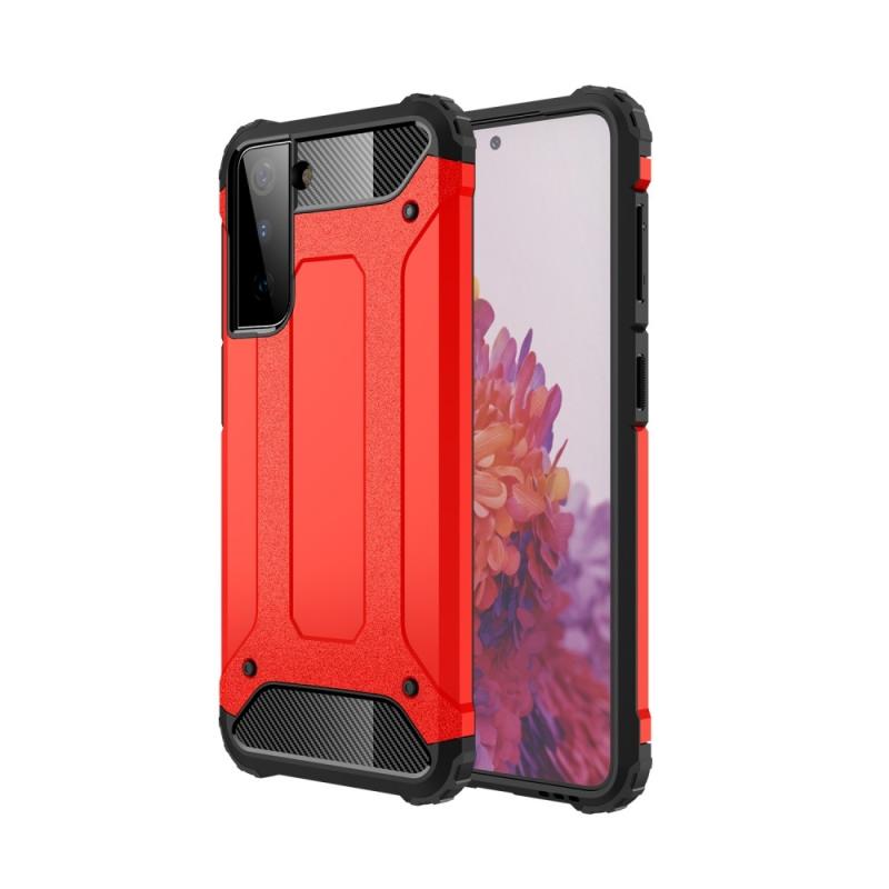 Samsung Galaxy S21 Plus 5g Armor Guard Hybrid Cover Rød