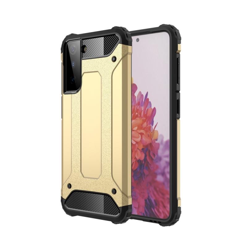 Samsung Galaxy S21 Plus 5g Armor Guard Hybrid Cover Guld