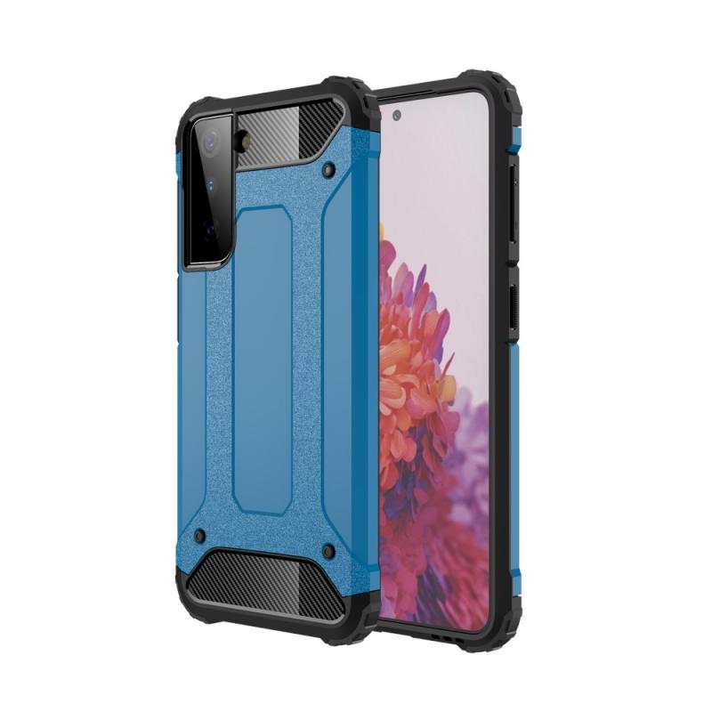 Samsung Galaxy S21 Plus 5g Armor Guard Hybrid Cover Blå