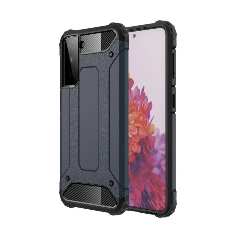 Samsung Galaxy S21 Plus 5g Armor Guard Hybrid Cover Marineblå