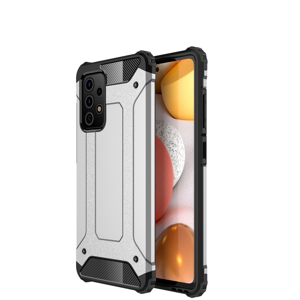 Samsung Galaxy A52s       A52 5g   A52 Armor Guard Hybrid Cover Sølv
