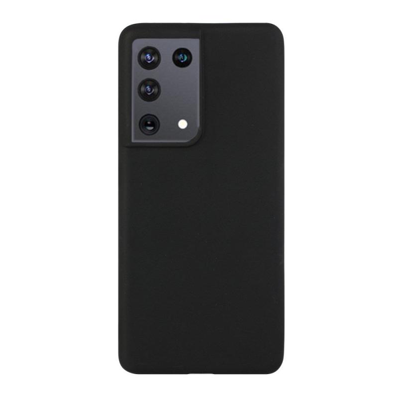 Eiderwood Samsung Galaxy S21 Ultra Silikone Bagside Cover Sort
