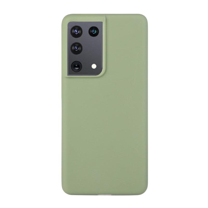 Eiderwood Samsung Galaxy S21 Ultra Silikone Bagside Cover Grøn