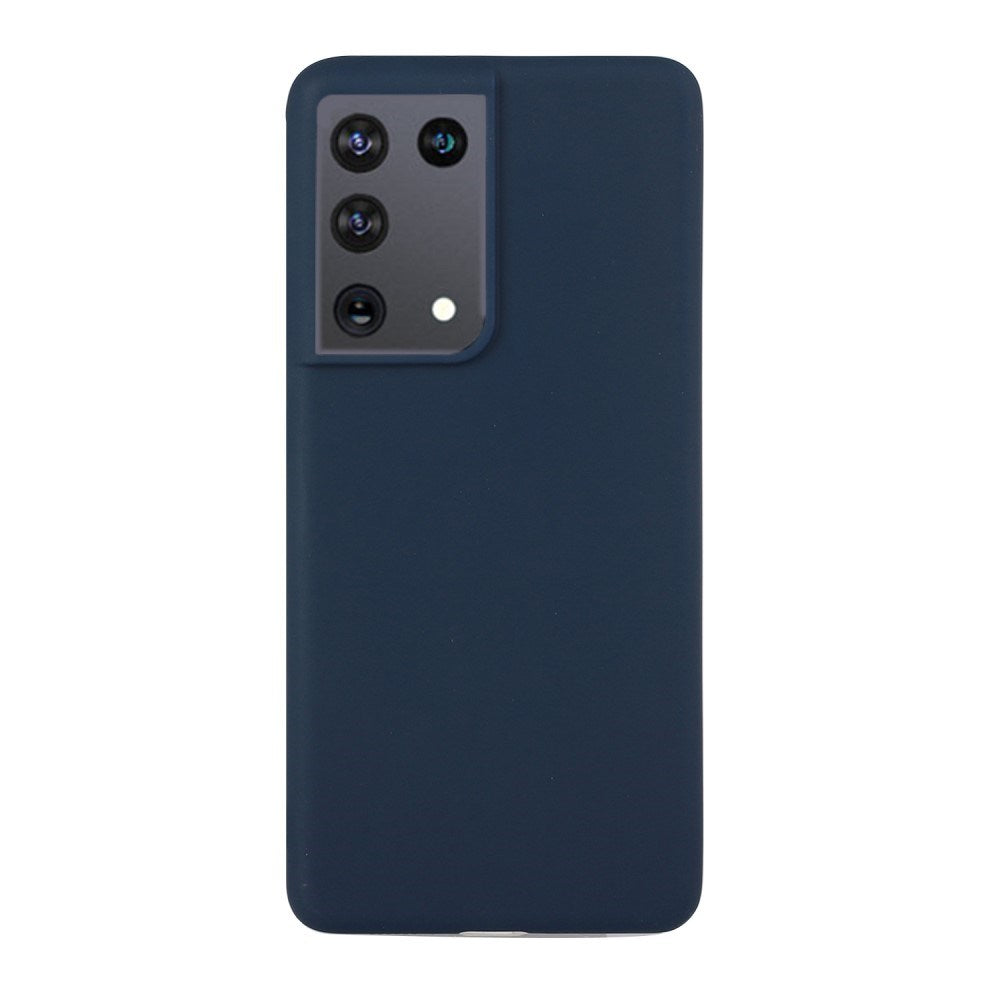 Eiderwood Samsung Galaxy S21 Ultra Silikone Bagside Cover Mørkeblå