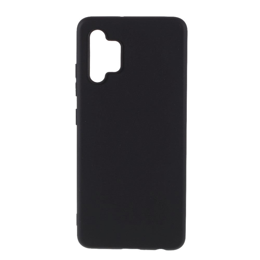 Samsung Galaxy A32  4g  Mat Fleksibelt Bagside Cover Sort