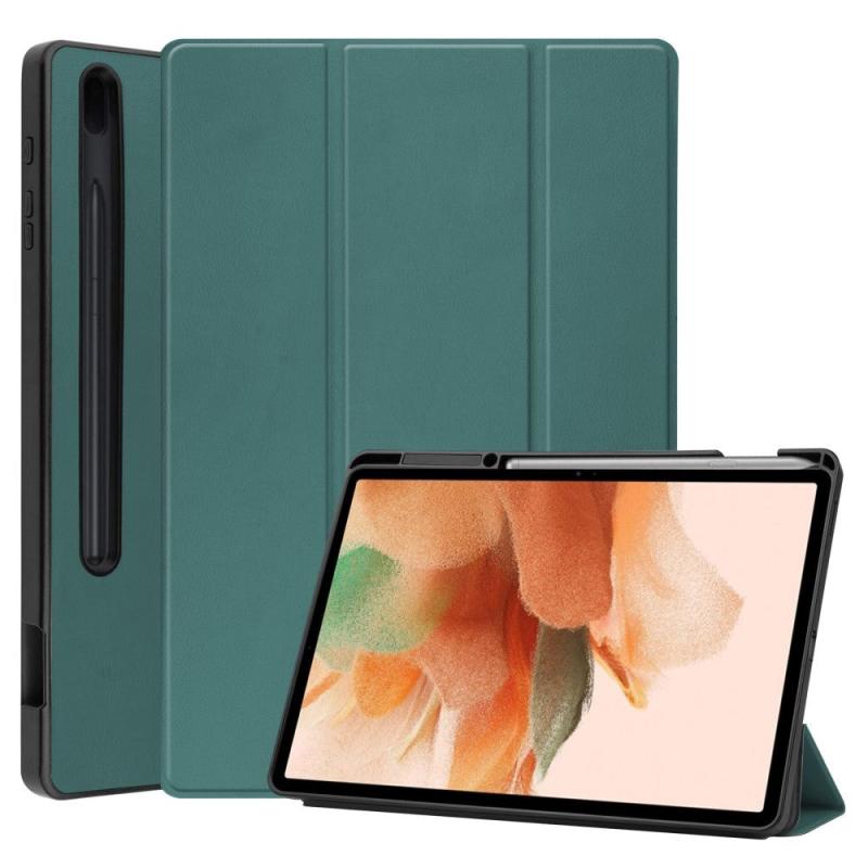 Samsung Galaxy Tab S7   Flip Cover    Tri-fold Grøn