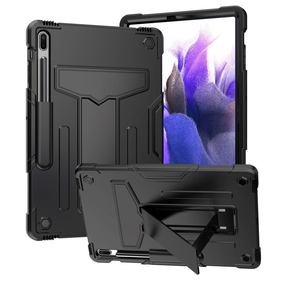 Samsung Galaxy Tab S7   Håndværker Cover    Stander Sort