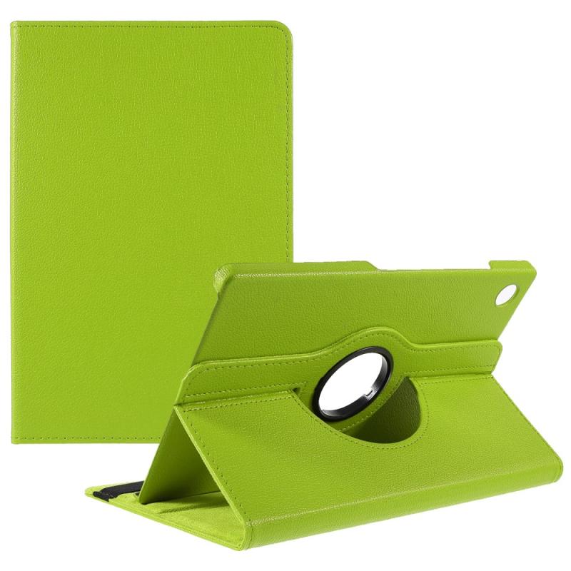 Samsung Galaxy Tab A8  2021  Læder Cover 360 Grader Roterbart Grøn