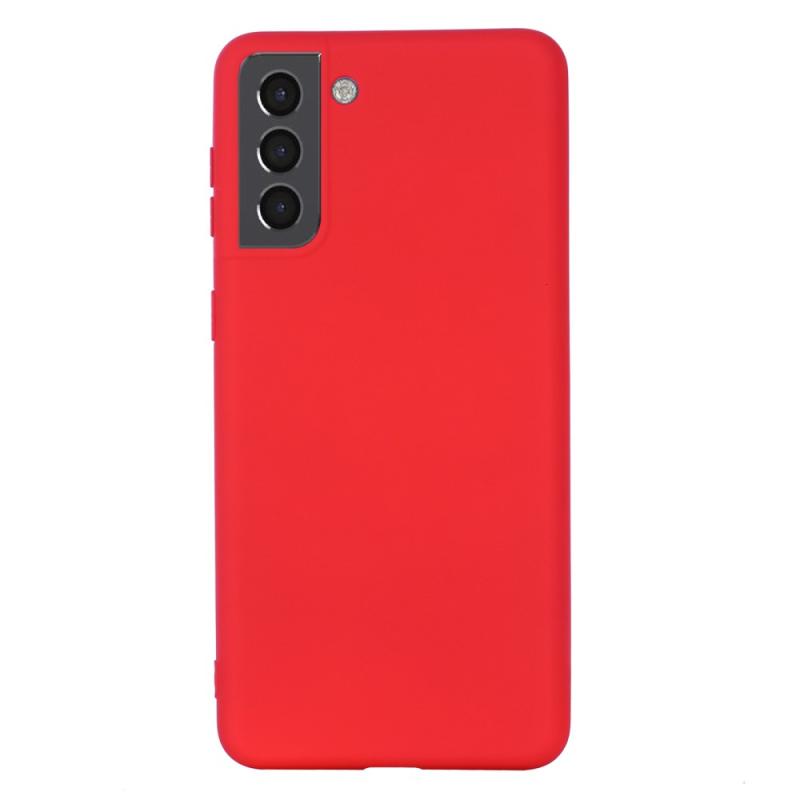 Samsung Galaxy S22 Plus 5g Azmaro Tyndt Silikone Cover Rød