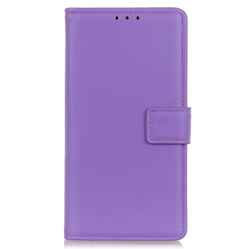 Samsung Galaxy M33 Læder Flip Cover    Pung   Kickstand Lilla