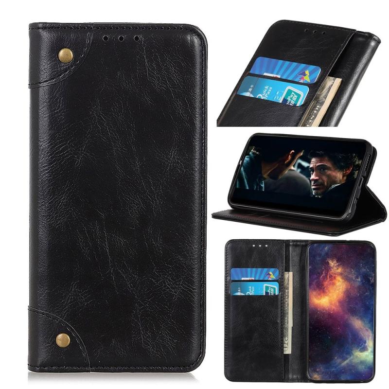 Sony Xperia 10   Læder Pung   Cover Sort