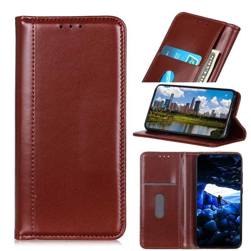 Sony Xperia 10   Flip Læder Cover   Pung Brun