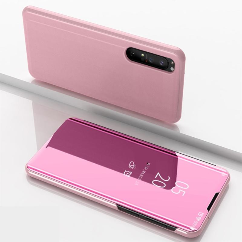 Sony Xperia     View Window Mirror Cover Rosa Guld
