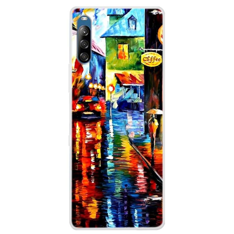 Sony Xperia L4 Gummi Cover Med Printet Design