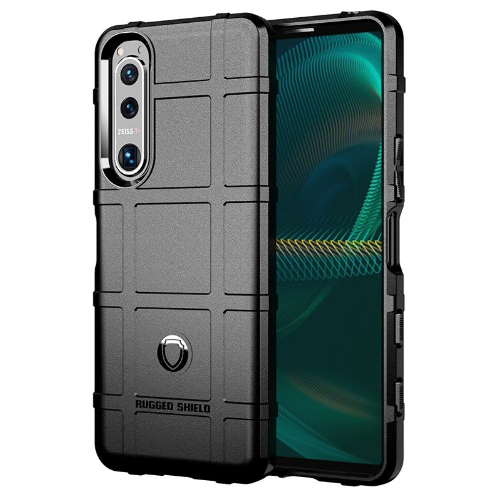 Eiderwood Sony Xperia   Iii Rugged Shield Series Håndværker Bagside Cover Sort