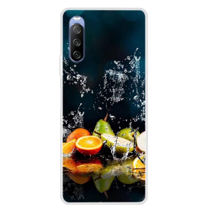 Sony Xperia 10 Iii 5g Gummi Cover Printet Design Frugter