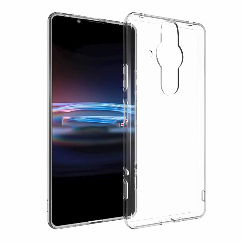 Sony Xperia Pro Ultraklar Gummi Cover Transparent
