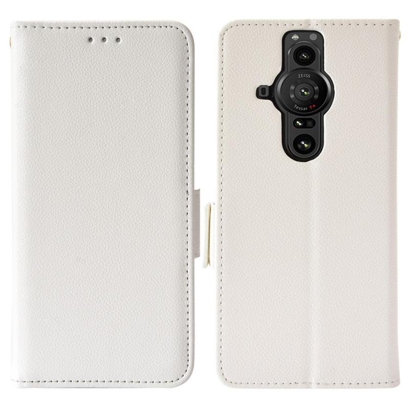 Sony Xperia Pro-  Læder Cover   Pung Hvid