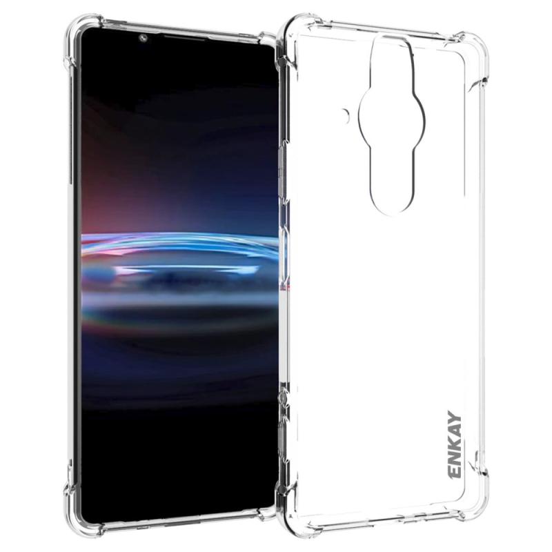 Sony Xperia Pro-  Enkay Shockproof Gummi Cover Transparent