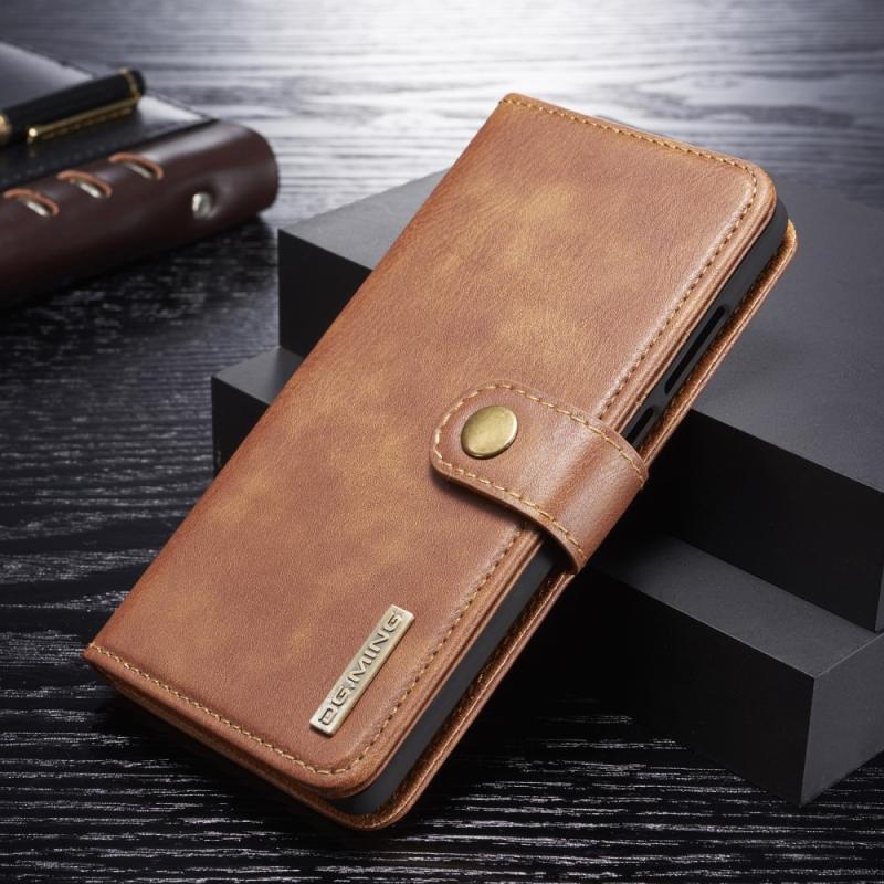 Huawei P30   Ming  - -  ægte Læder Cover   Pung Aftagelig Brun