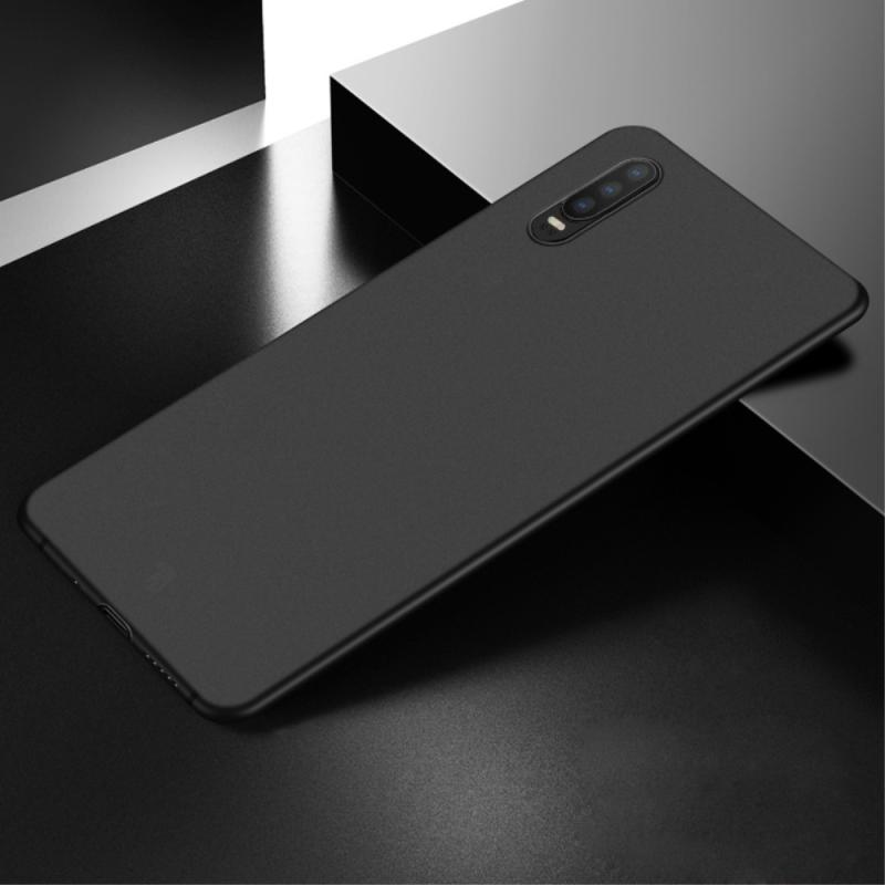 Huawei P30    -level Gummi Cover Etui   Sort